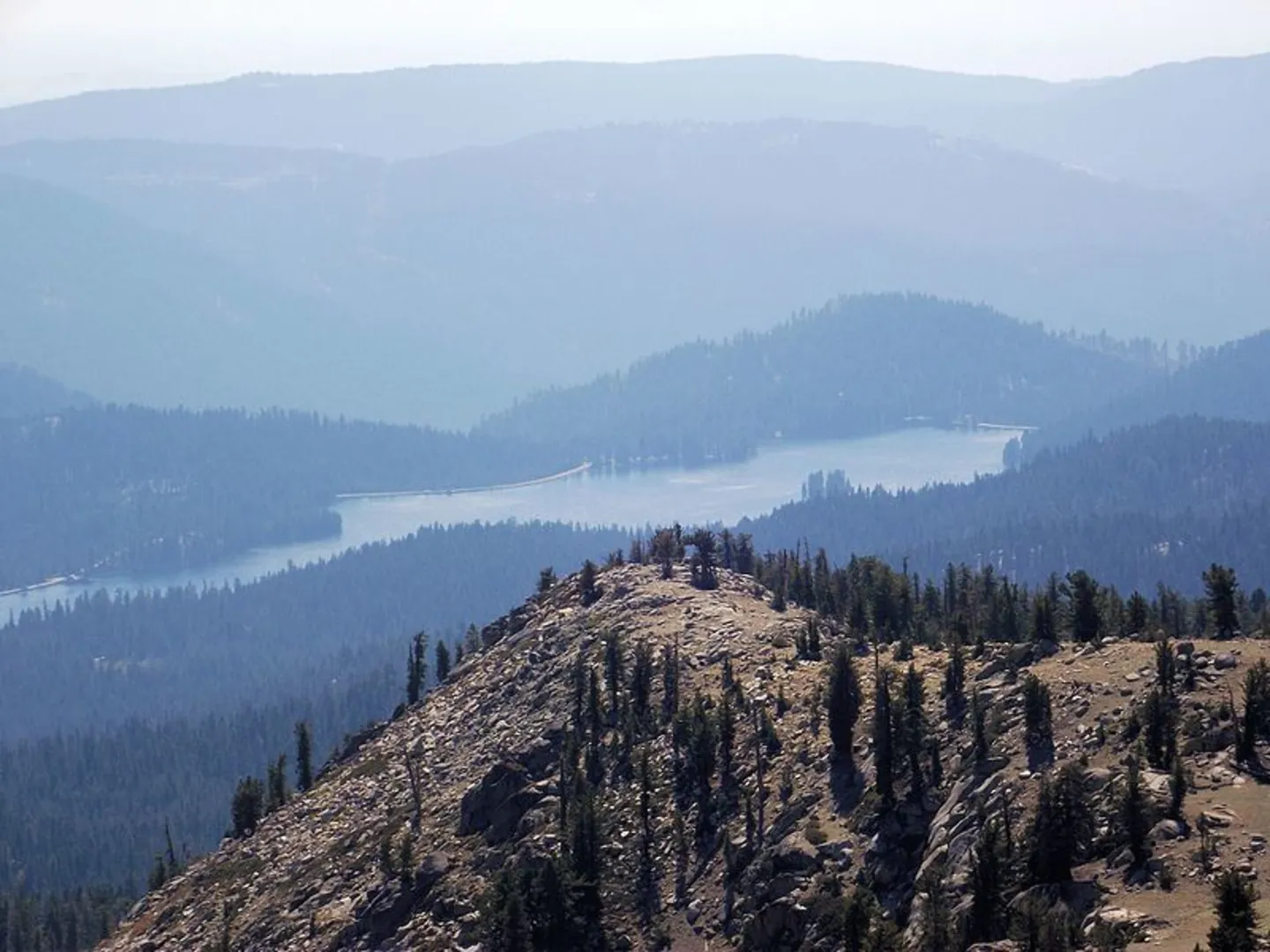 An image depicting the trail Black Point National Recreation Trail and its surrounding area.