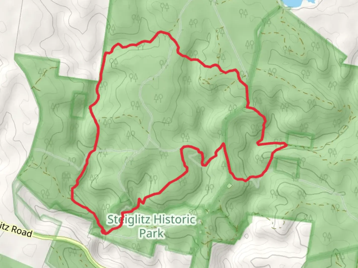 An image depicting the trail Three Creeks Walk and its surrounding area.