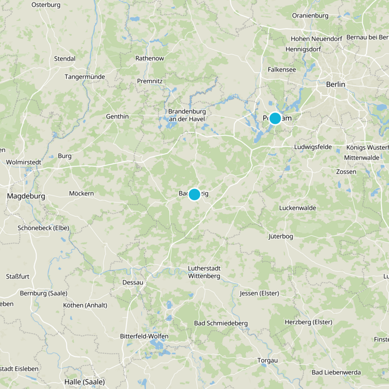Potsdam-Mittelmark Static Map