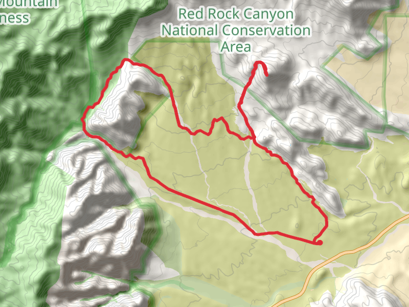 Calico Hills, Turtlehead Peak and White Rock Loop Trail