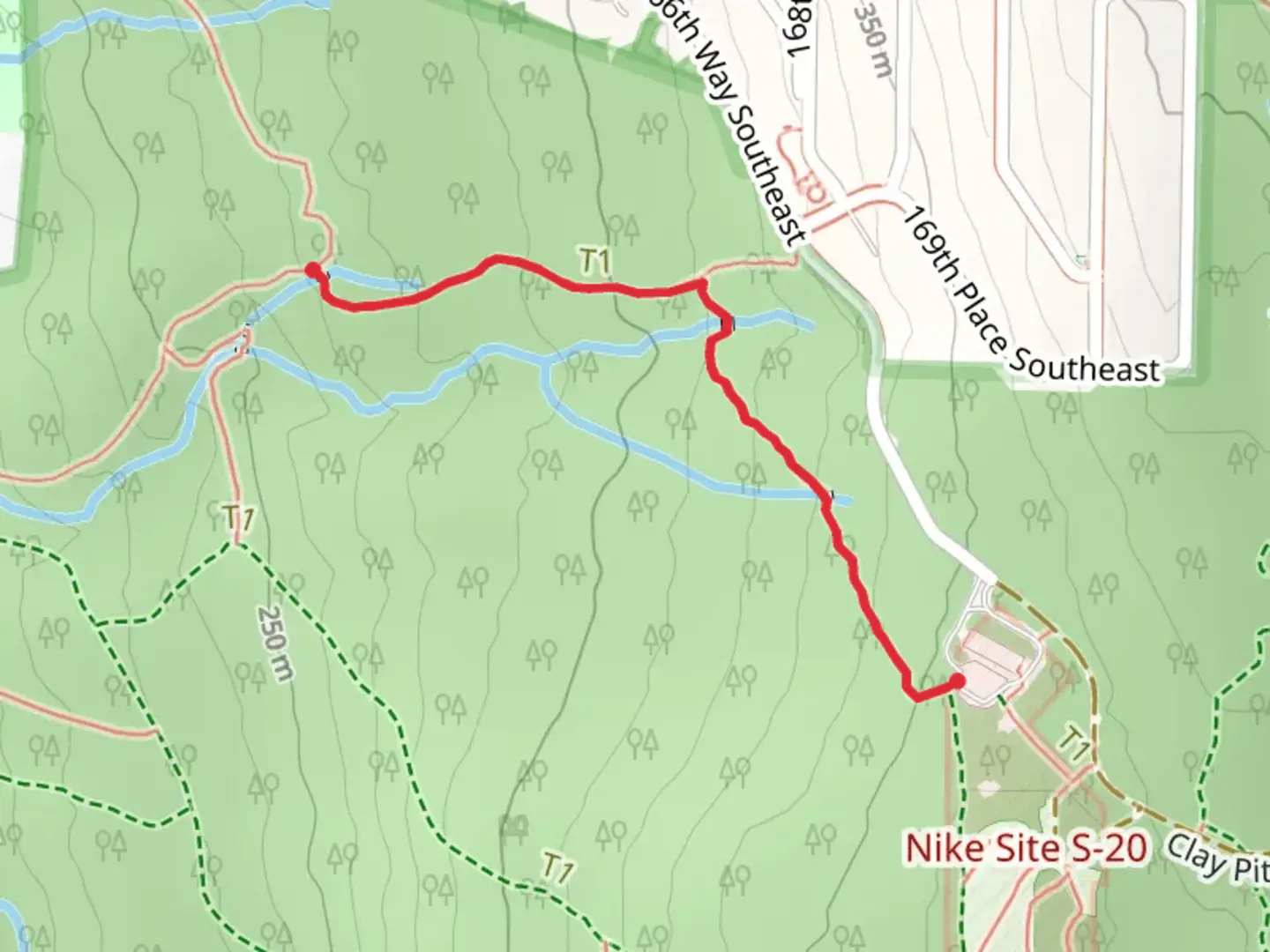 An image depicting the trail Sky Country and Military Road Trail and its surrounding area.