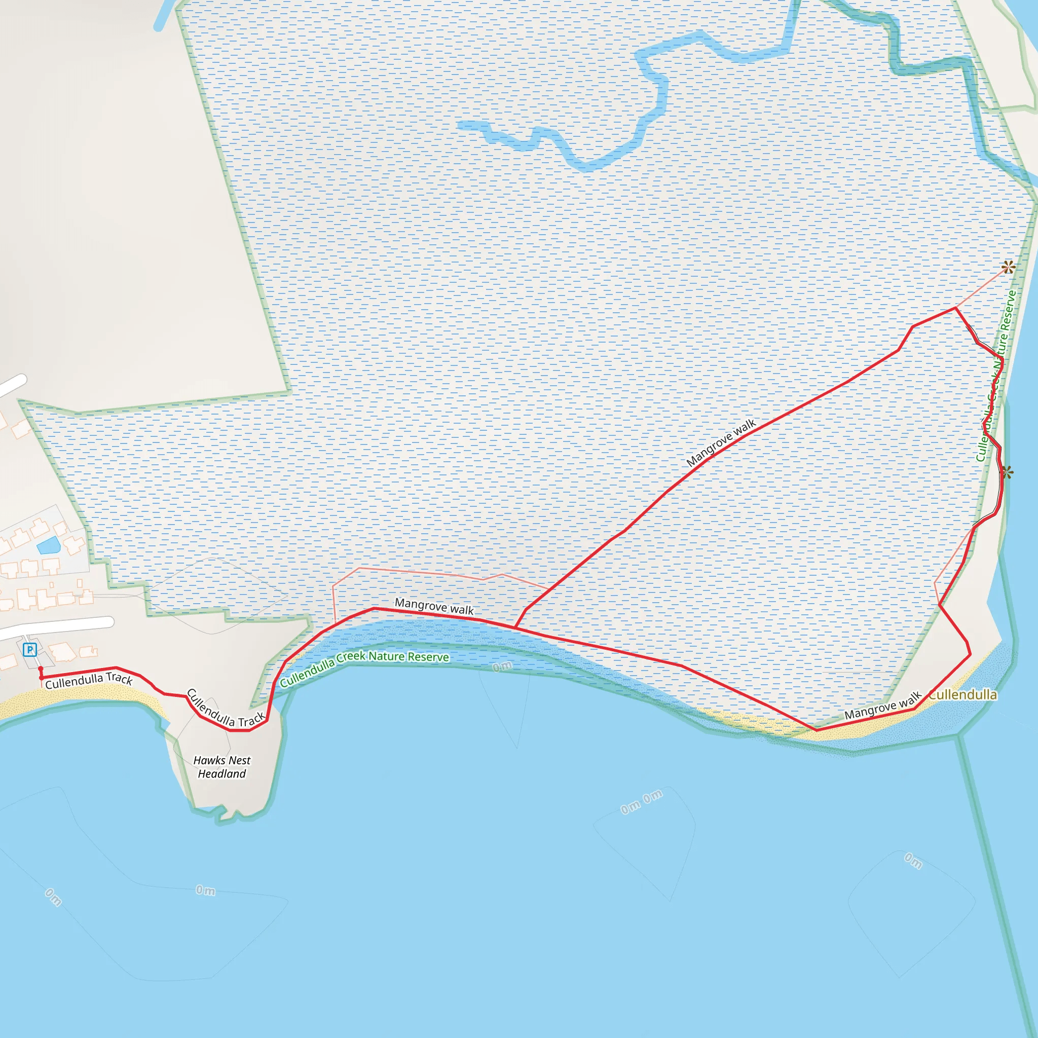 Mangrove Walk mobile static map