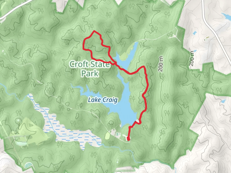 Lake Johnson and Lake Johnson Loop