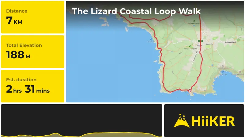 | The Lizard Coastal Loop Walk