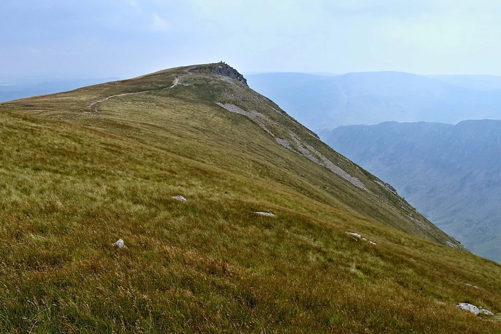 An image depicting the trail Place Fell, Angle Tarn, Kidsty Pike and Bonscale Pike Loop - Martindale and its surrounding area.