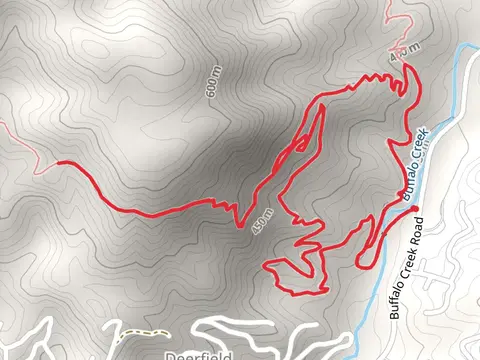 Buffalo Creek Park and Weed Path Mountain Loop Trail