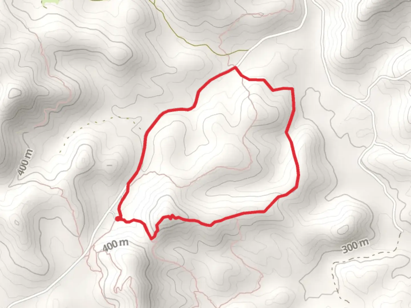 An image depicting the trail Soaproot Ridge Trail and Overlook Loop Trail and its surrounding area.