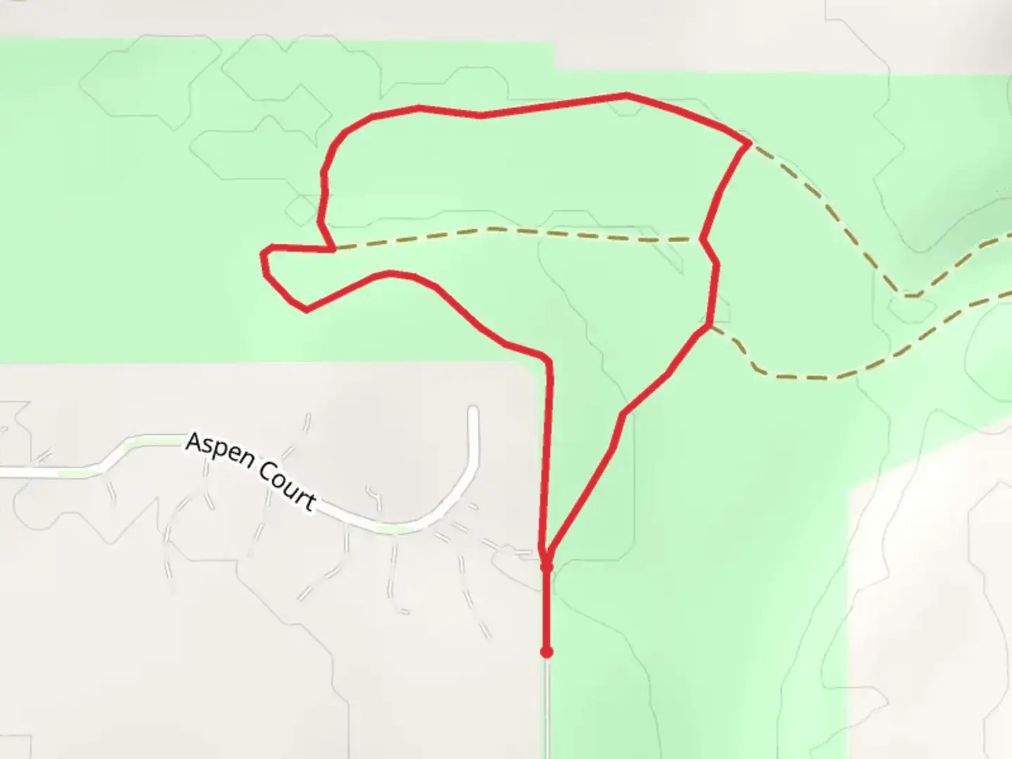 An image depicting the trail Neshota River Loop and its surrounding area.