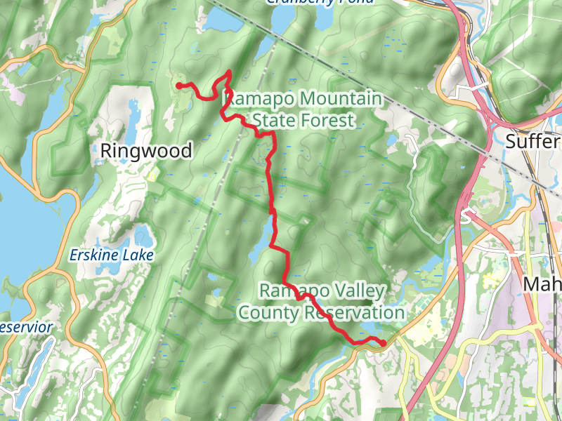 Mount Defiance, Glasmere Ponds, Bear Swamp Lake and River Trail