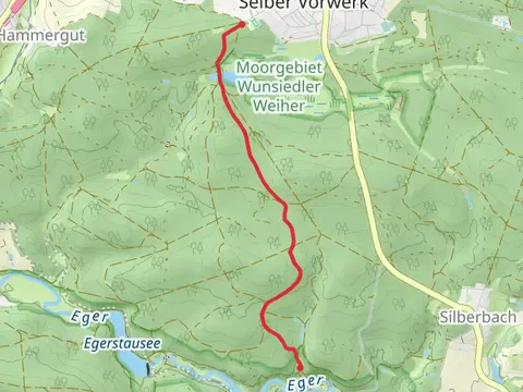 Dürrloh to Wellerthal Walk via Wunsiedler Weiher