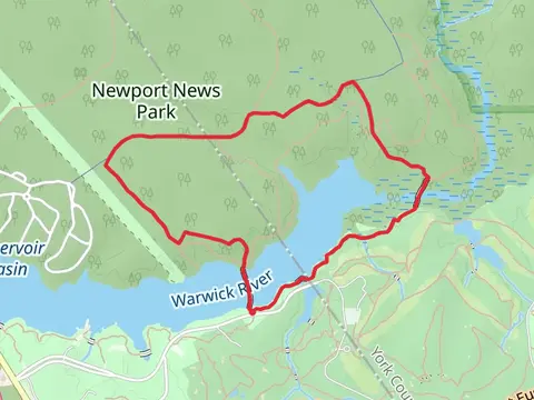 Newport News Park and Warwick River Loop