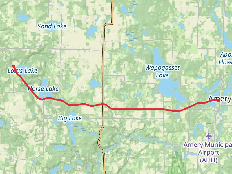 Stower Seven Lakes State Trail
