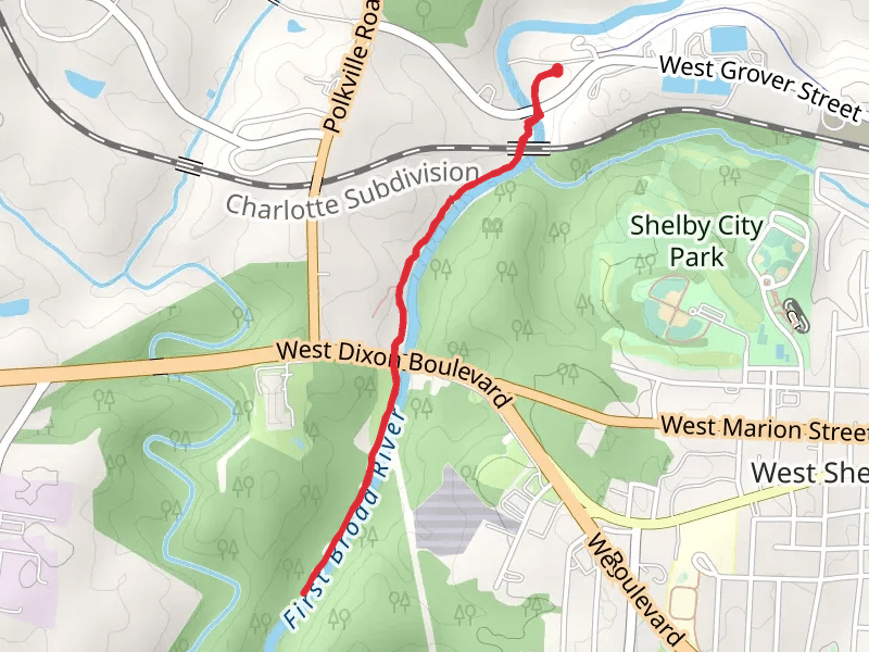 First Broad River Trail