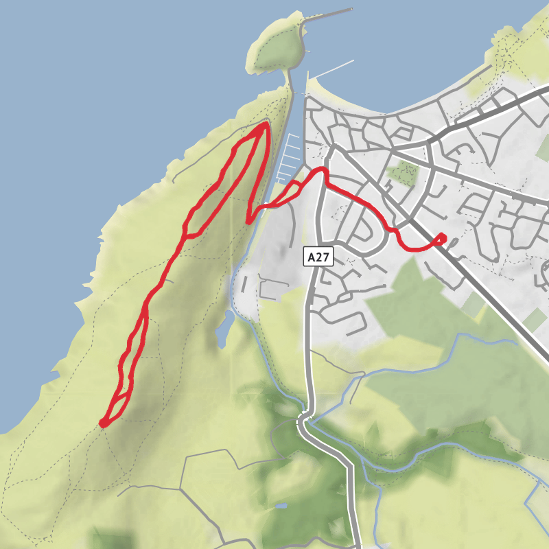 A map preview of the recording Isle of Man - Jul 16.