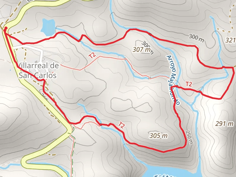 Mirador del Serrano Loop from Serradilla