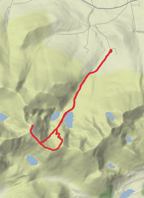 Carrauntoohil Hike 24th July  mobile static map