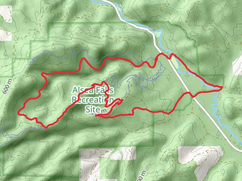 Fall Creek - South Fork Mile Loop Trail