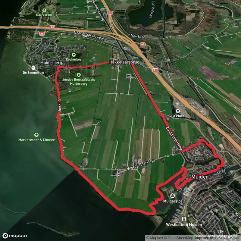 Muiderberg Route and Zuidpolder Weg