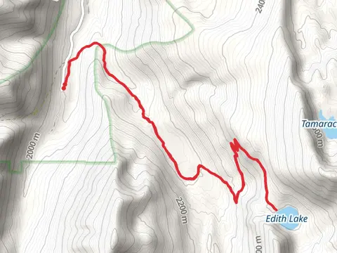 Edith Lake Out and Back