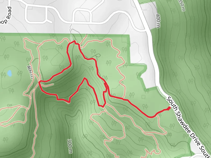 Alum Hollow Trail and Talus Connector Loop Trail
