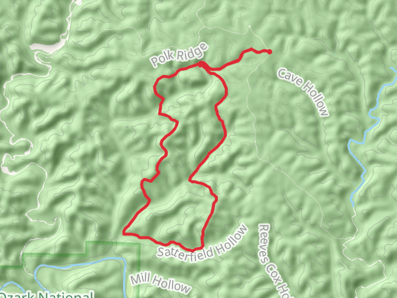 Ozark Trail - Upper Current section Loop