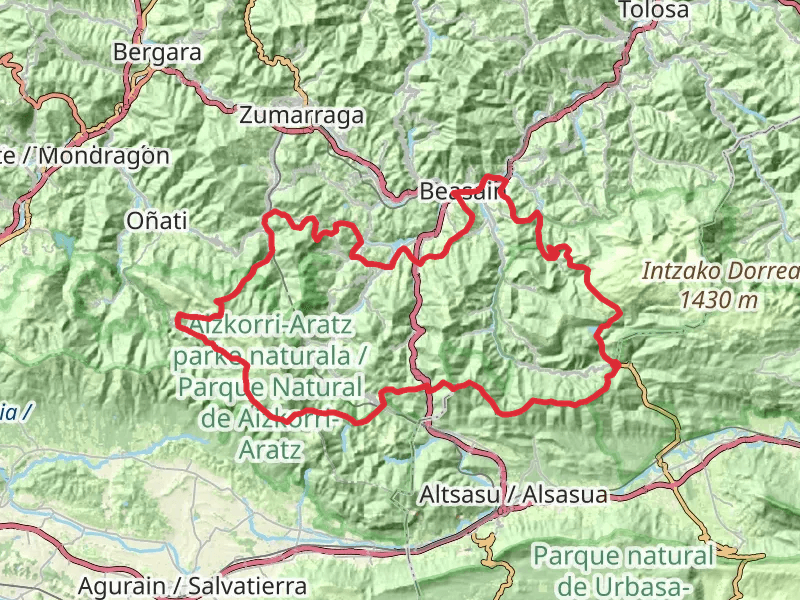 GR 283 Ruta del Queso Idiazabal