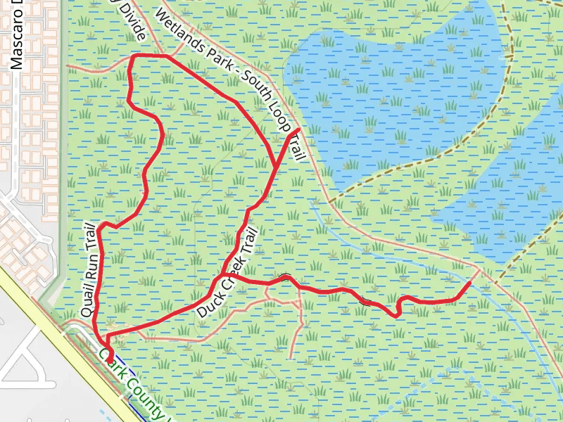Coyote Howl, Duck Creek and Quail Run Loop Trail