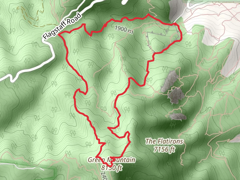 Green Mountain - Amphitheater - Saddle Rock - Ranger Loop Trail