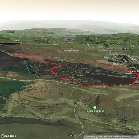 Ogden Middle Orienteering Route