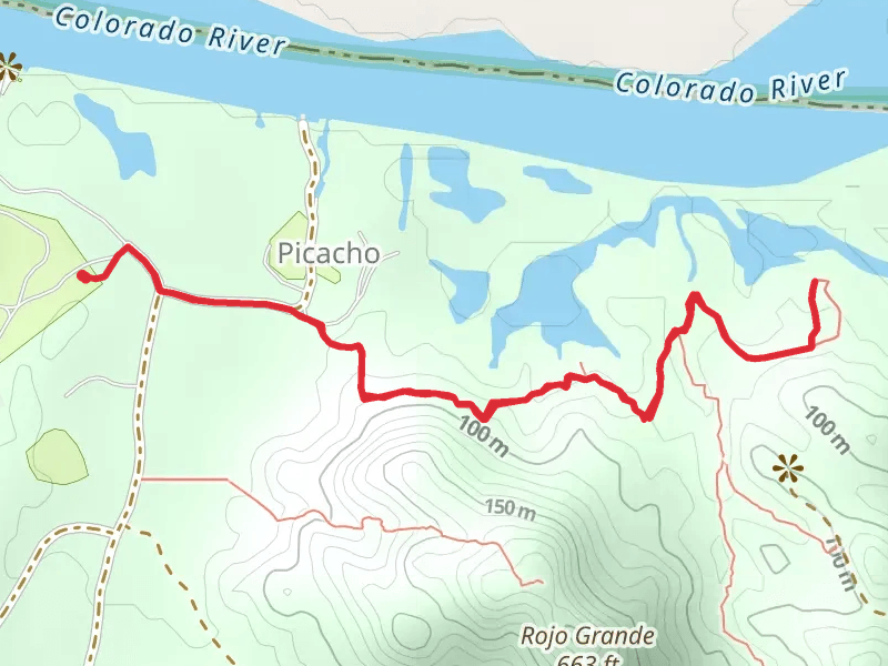 Picacho Stamp Mill Trail