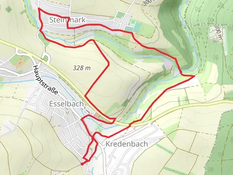 Krendbach to Steinmark Loop via Die Weed