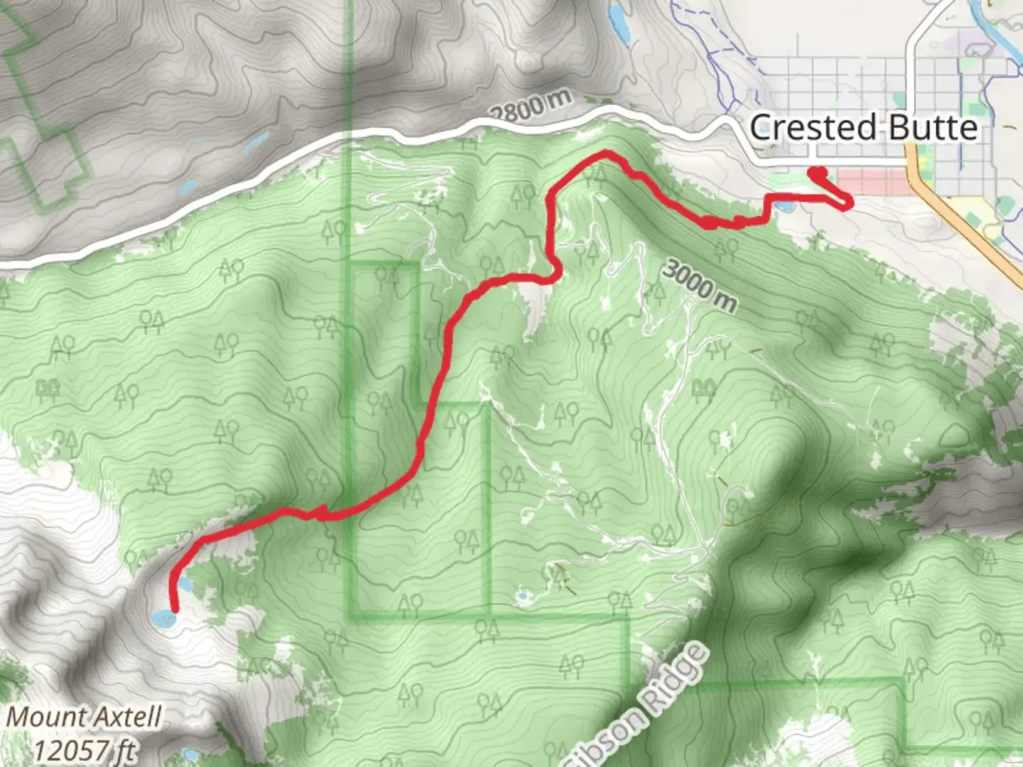 An image depicting the trail Wildcat Creek - Green Lake Trail and its surrounding area.