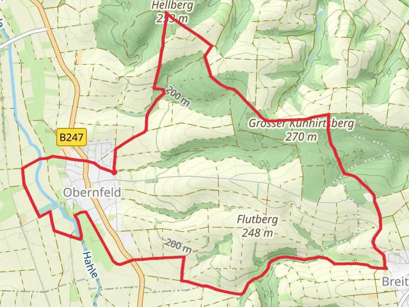 Obernfelder Rundwanderweg