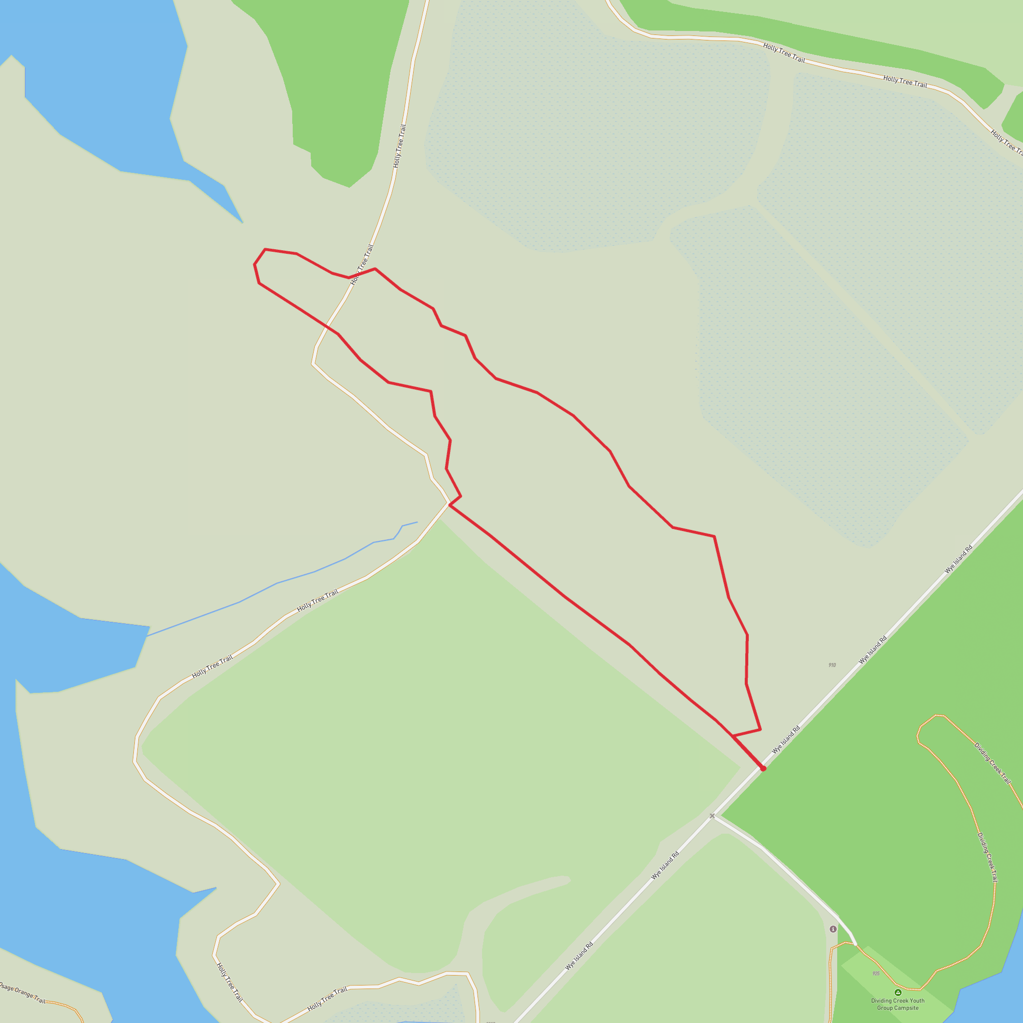 Schoolhouse Nature Trail mobile static map