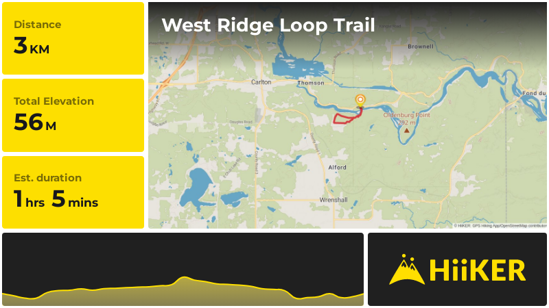 West Ridge Loop Trail | Carlton County | Minnesota