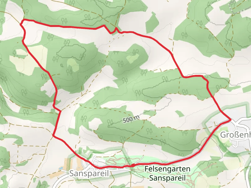 Hiltpoltstein Thurnau and Rundwanderweg Gelber Ring