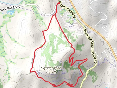 Park City Trail and Skyridge Peak Trail