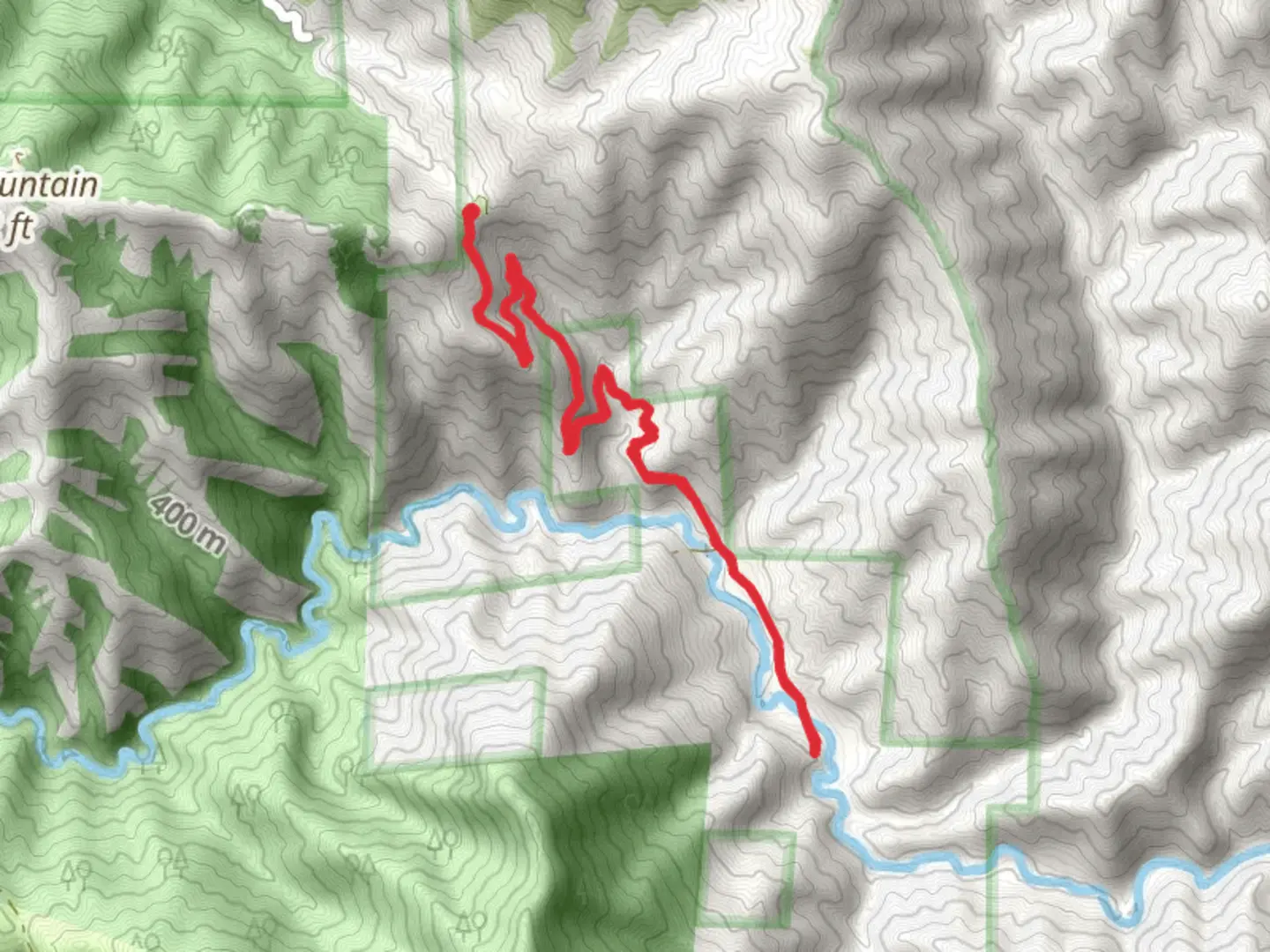 An image depicting the trail Pico Blanco Falls and Little Sur River and its surrounding area.