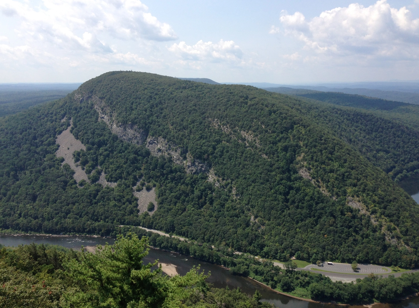 An image depicting the trail Mount Nittany Loop Trail and its surrounding area.