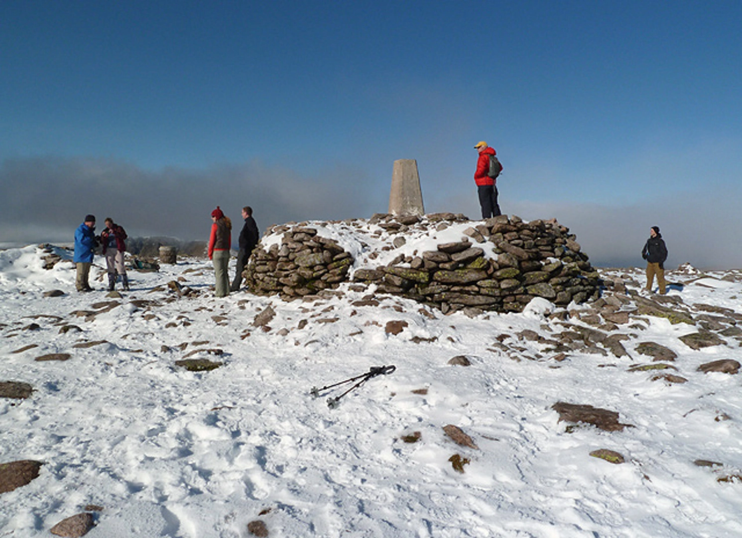 An image depicting the trail Ben Macdui and Coire Etchachan from Derry Lodge and its surrounding area.