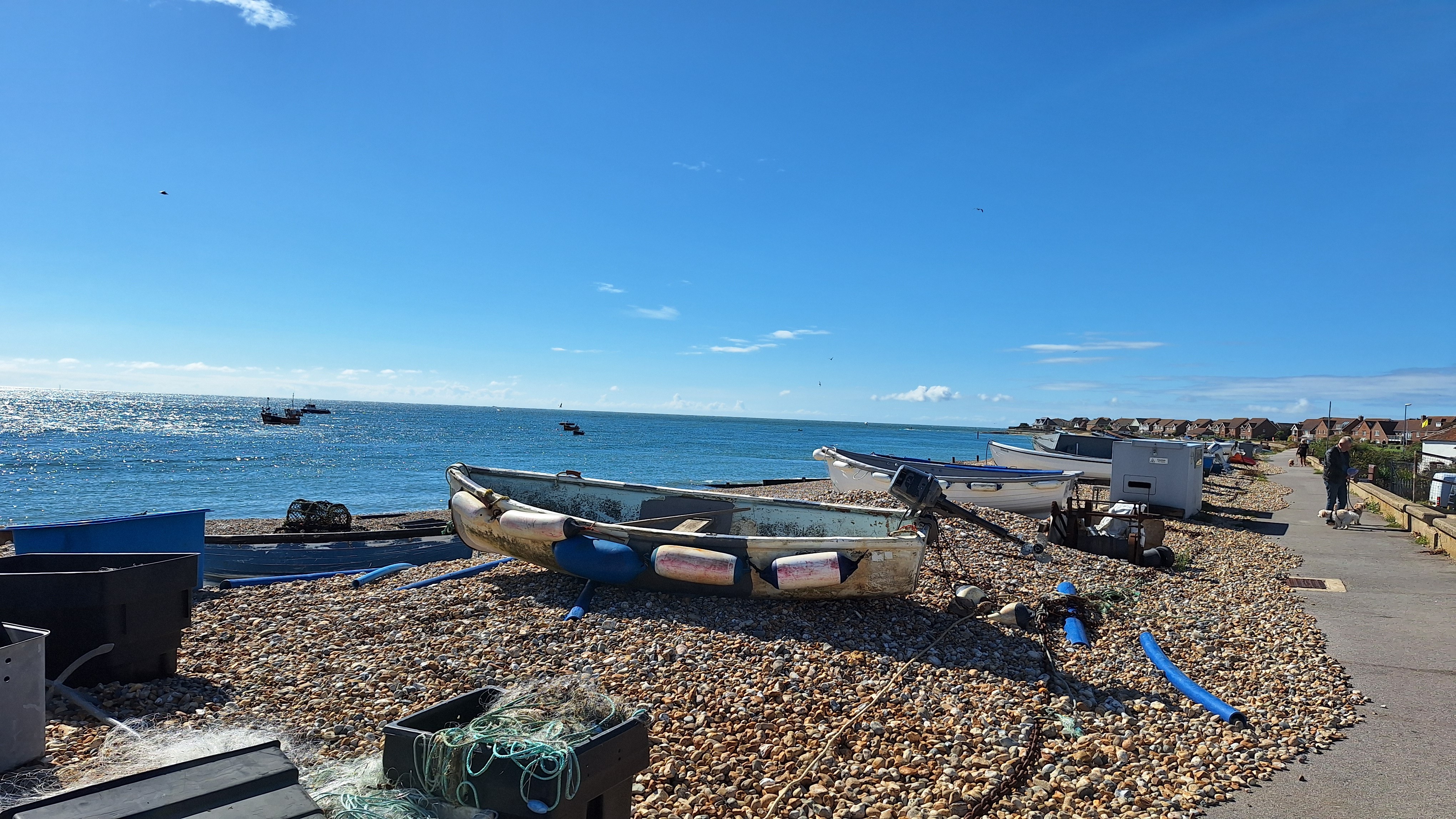 A map preview of the recording Hike on Selsey and Pagham Harbour.