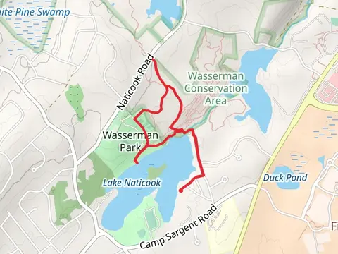 Lake Natocook via Wasserman Park