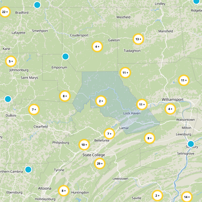 Clinton County Static Map