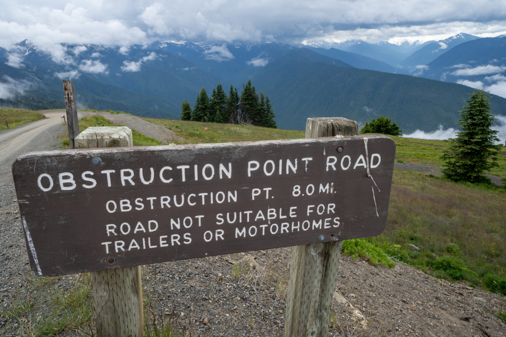 An image depicting the trail Obstruction Point - Deer Park Trail and its surrounding area.