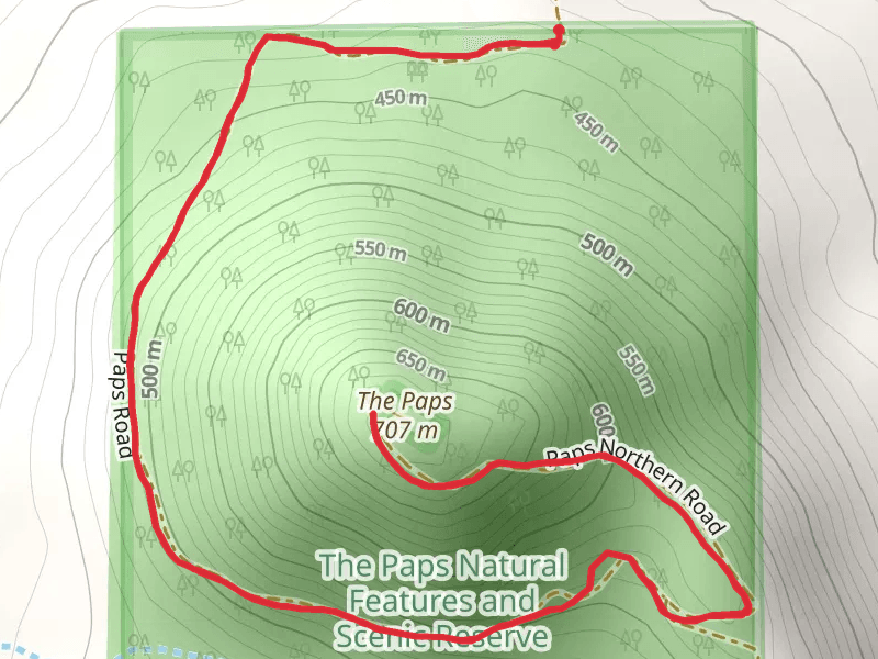 The Paps Lookout Trail