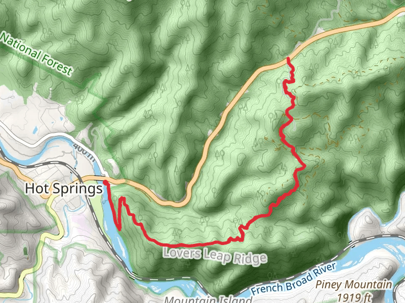 Pump Gap and Tanyard Gap via Appalachian Trail
