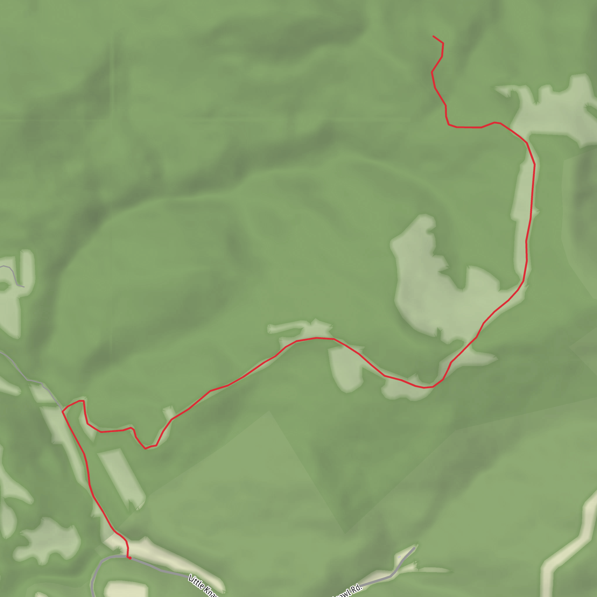 Gibson Trail mobile static map
