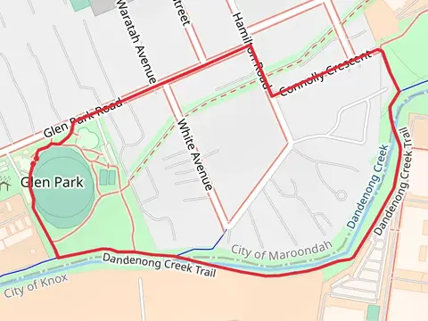 Glen Park Walking Route