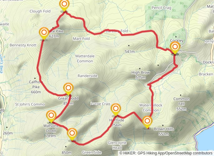 The Dodds mobile static map