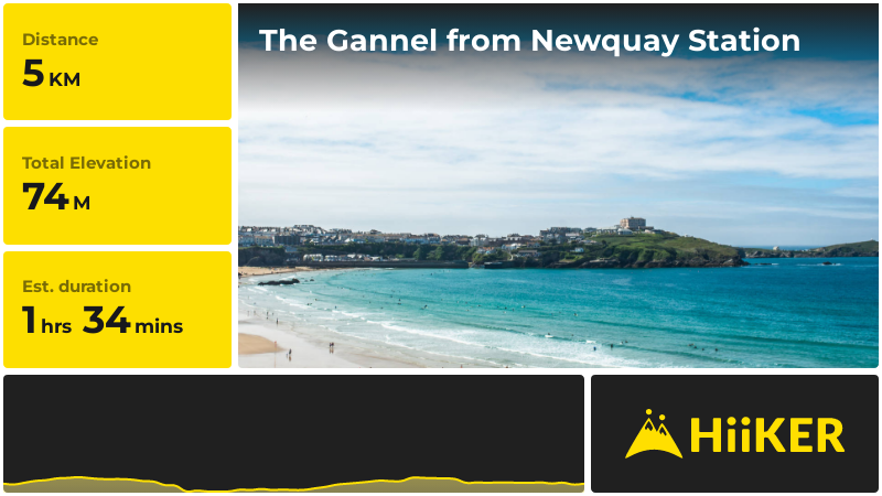 The Gannel from Newquay Station | Cornwall | England